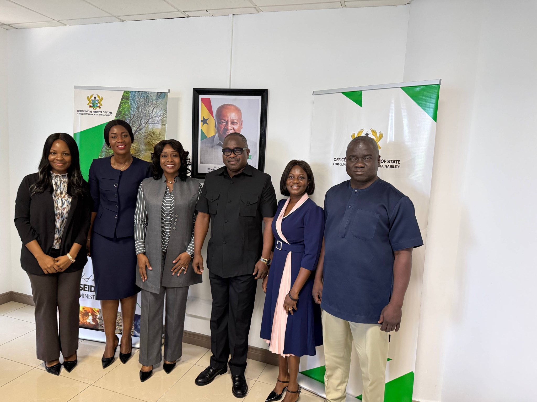 CBG pays a working visit to Honourable Issifu Seidu