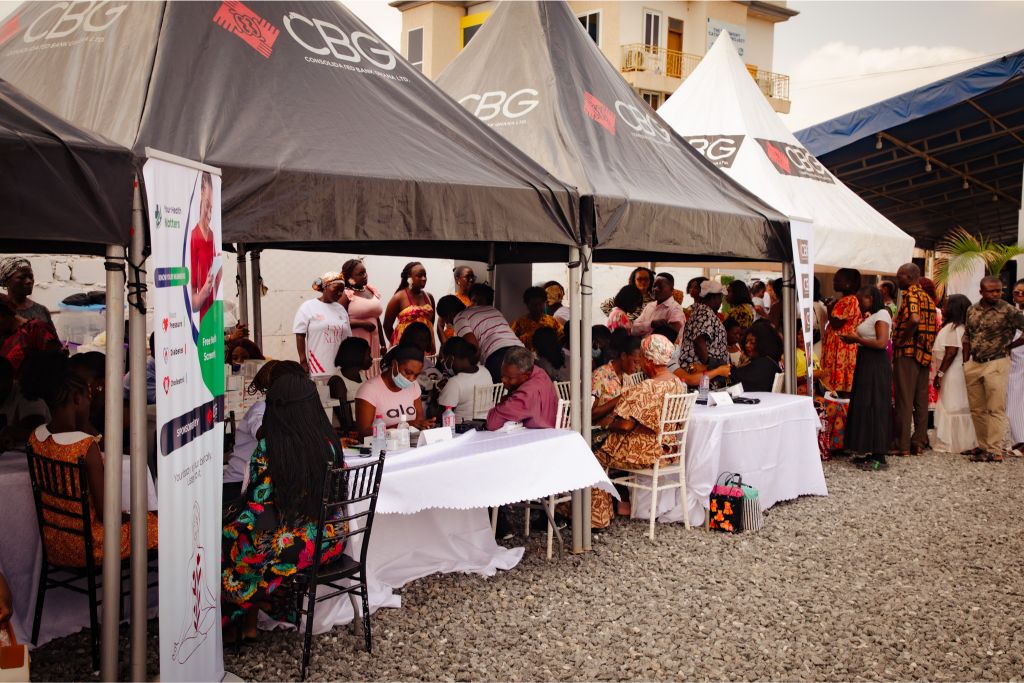 CBG Health Train Supports Community Health in Baatsona